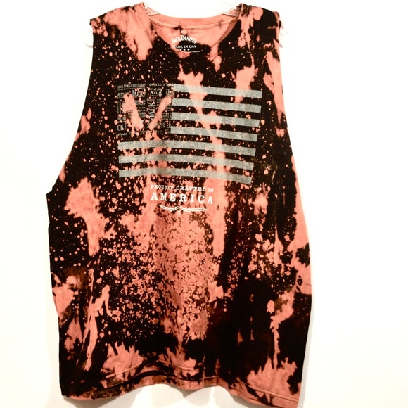 Jack Daniels Other - JACK DANIELS X Custom T Shirt BIker Tank